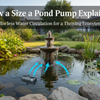 How to Size a Pond Pump: Flow Rate, Head Height & Volume Explained