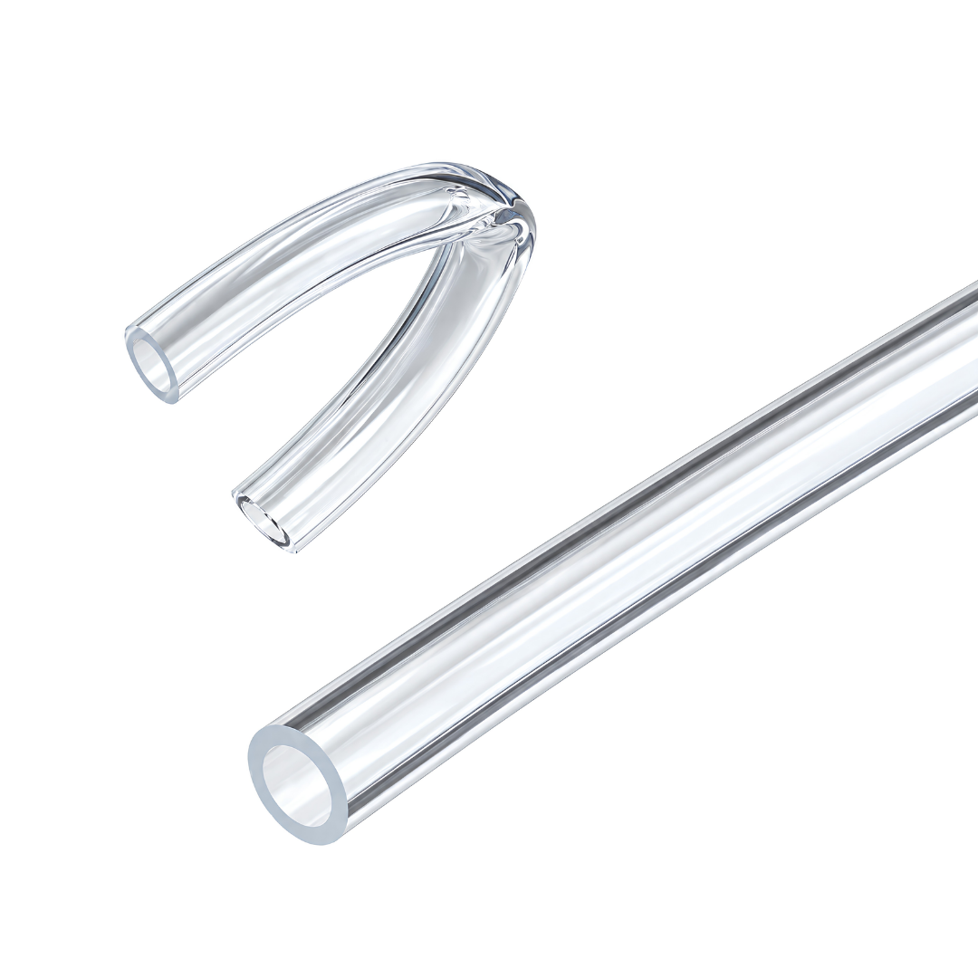 30 metre roll of 8mm clear flexible PVC tubing for pond pumps, aquariums, water features and low-pressure water or air connections