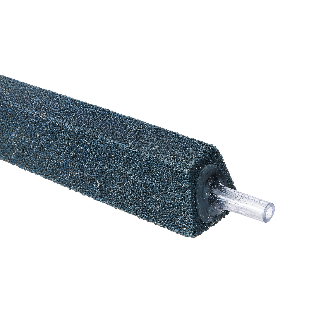 Air Stone Bubble Bar 20cm (8 inch) aquarium aerator for fish tanks, aquariums and hydroponic systems. Mineral air stone bubble diffuser designed to connect to an aquarium air pump and airline tubing, producing bubbles to improve oxygen exchange and water circulation.