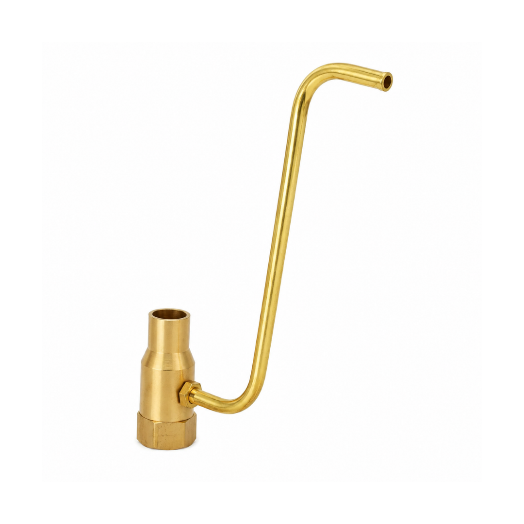 Bubbler Fountain Nozzle for aerated water effects in ponds, garden fountains and decorative water features