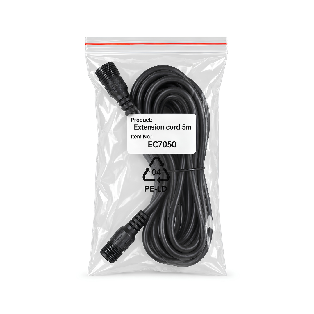 5m solar pump extension cable for compatible solar submersible pond pumps. Ideal for flexible solar panel positioning.