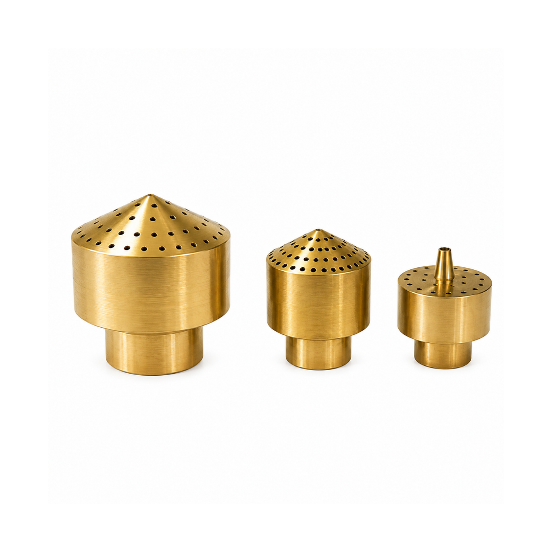 Fireworks Fountain Nozzle for creating multi-jet firework water displays in ponds, garden fountains and decorative water features