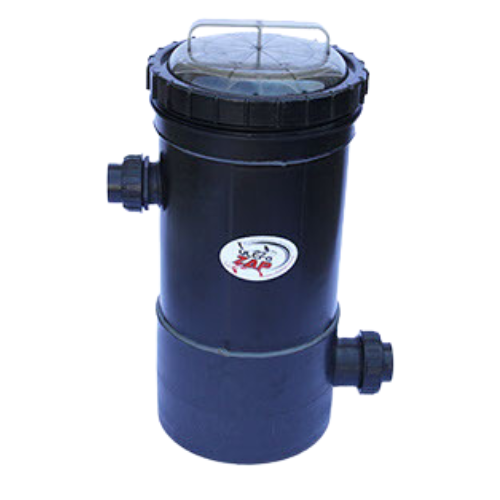 50mm Vacuum Pressure Inline Leaf Trap for Ponds 250mm Diameter Waterhouse