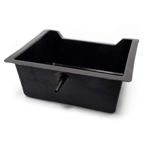 Lipped Pond Basin Waterfall - Stackable Water Feature Basin
