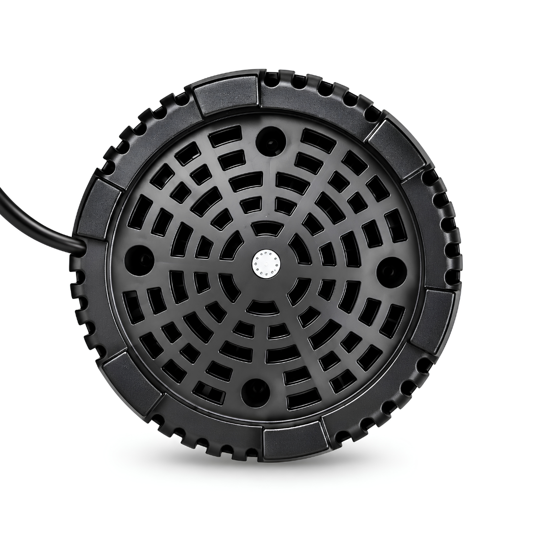 Low Pressure Hi-volume Vertical Pond Pump 40,000l/h 550 watt submersible tube pump for large koi ponds, garden waterfalls, landscape fountains and filtration systems, featuring 5.5m maximum head, 110mm outlet, ceramic shaft and built-in motor protection.