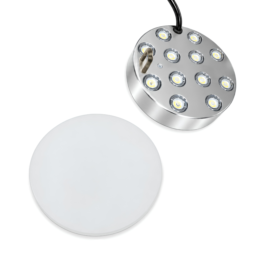 16mm small replacement ceramic mist maker disc with Teflon coating, designed for high mist output and long-lasting performance in compatible mist makers and water features.
