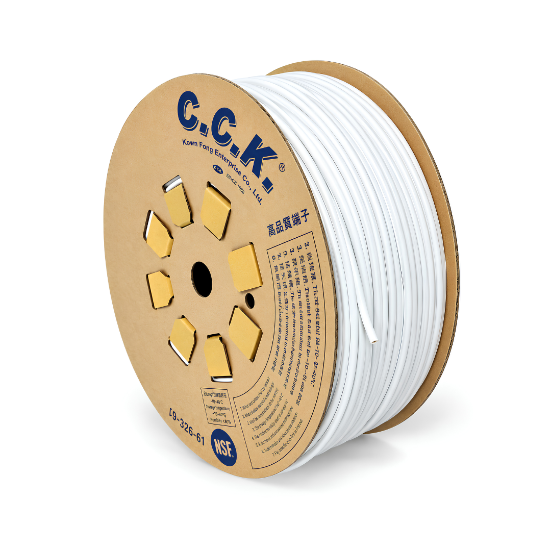1/4-inch high-pressure patio misting pipe and RO tubing with 6mm outer diameter and 4mm inner diameter, rated for 4 to 8 bar pressure