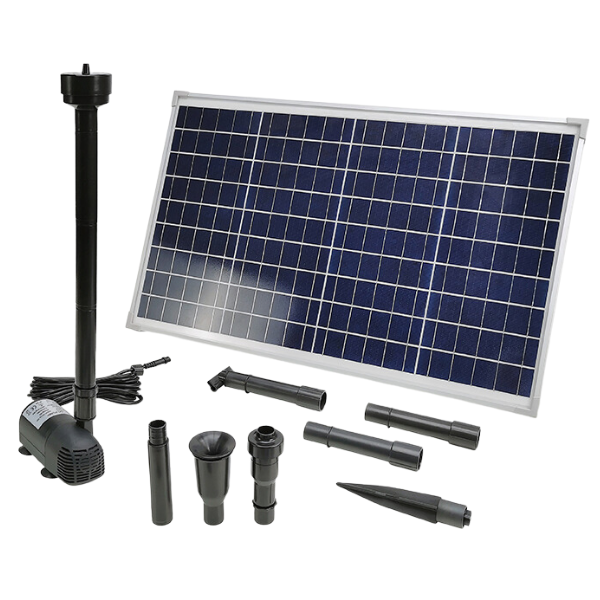 WATERHOUSE Solar Submersible Pond Pump 1800L/H