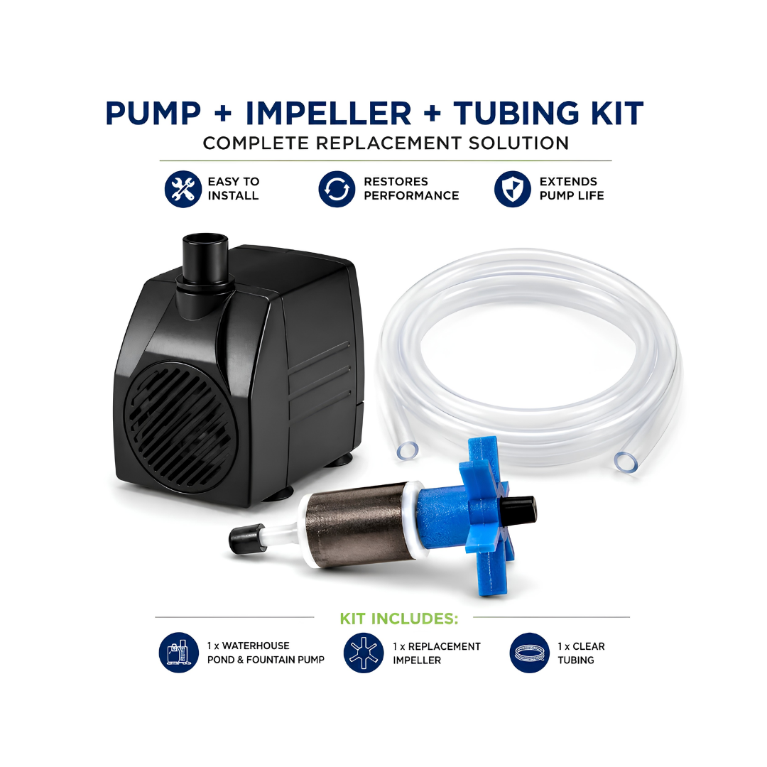Waterhouse WH1000 1000 L/h Submersible Pond and Fountain Pump for ponds, fountains and decorative water features