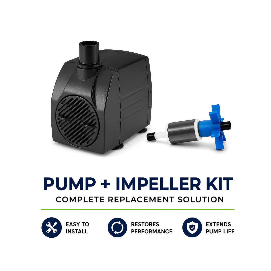 Waterhouse WH1100 Submersible Pond and Fountain Pump with 1.8m maximum lift for ponds, fountains and decorative water features