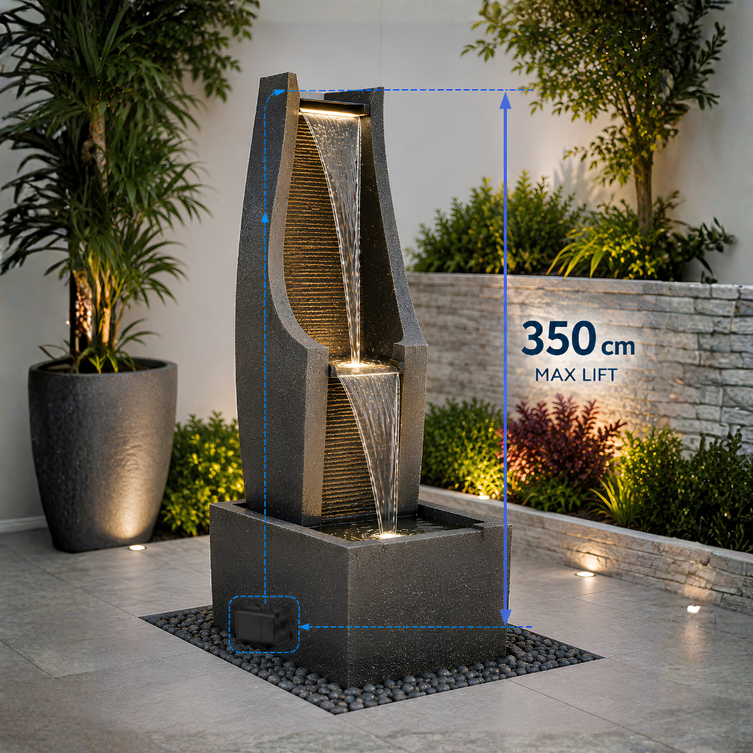 Waterhouse WH4000 Submersible Pond and Fountain Pump with 3.5m maximum lift for ponds, fountains and decorative water features