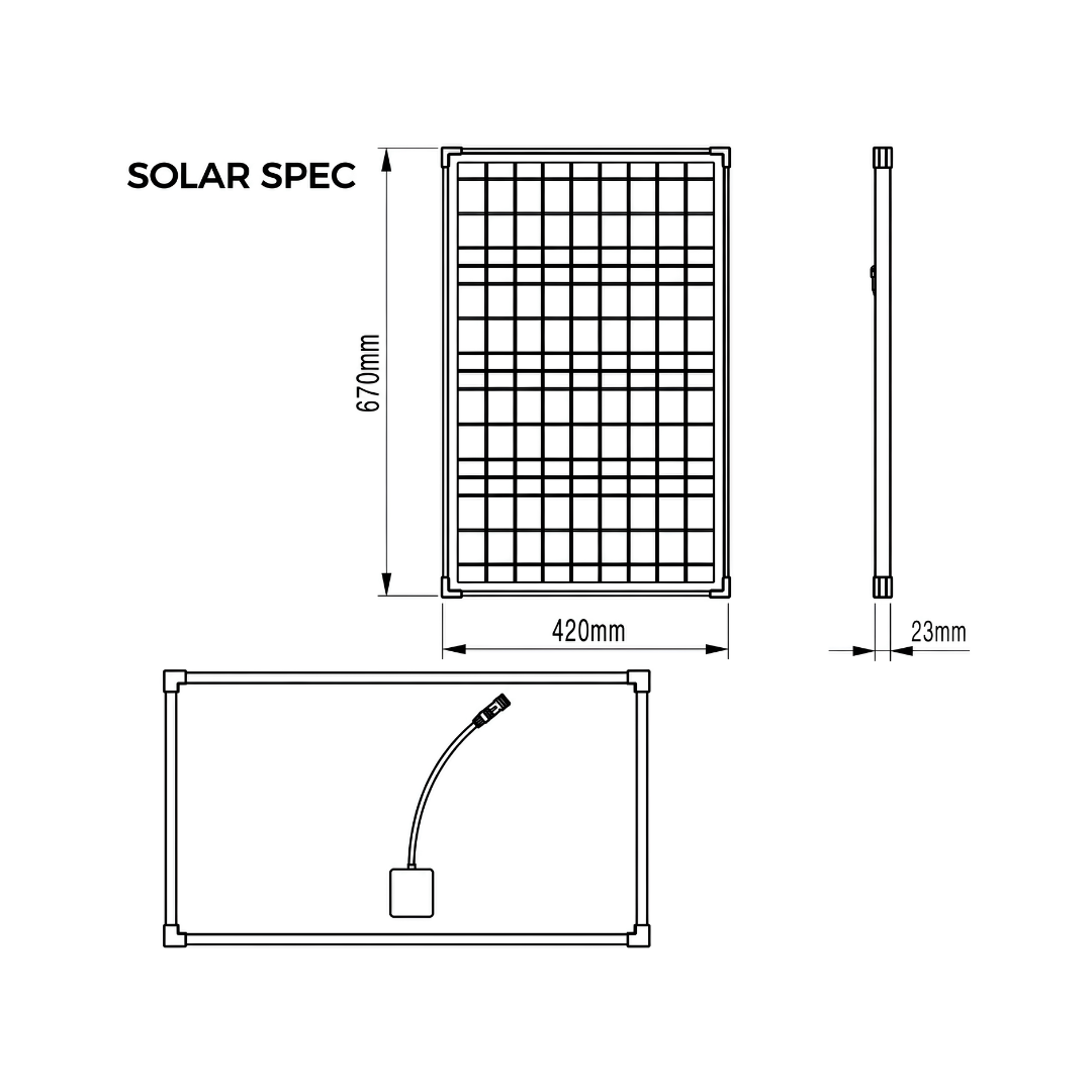 Waterhouse Solar Pond and Fountain Pump Kit 1800L/H with 40W solar panel, 18V 20W submersible fountain pump, three interchangeable fountain nozzles and extension pipes for garden ponds and outdoor water features.