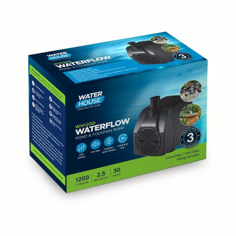 1200 L/H POND AND FOUNTAIN PUMP 2.5M MAX HEIGHT – WH1200