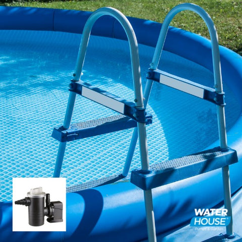 INFLATABLE POOL SELF FREQUENCY VARIATION PUMP 8000 LITRES PER HOUR