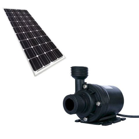 HALF KIT - SOLAR POND FOUNTAIN KIT 5M HIGH 800L/H SOLAR WATER PUMP AND PANEL