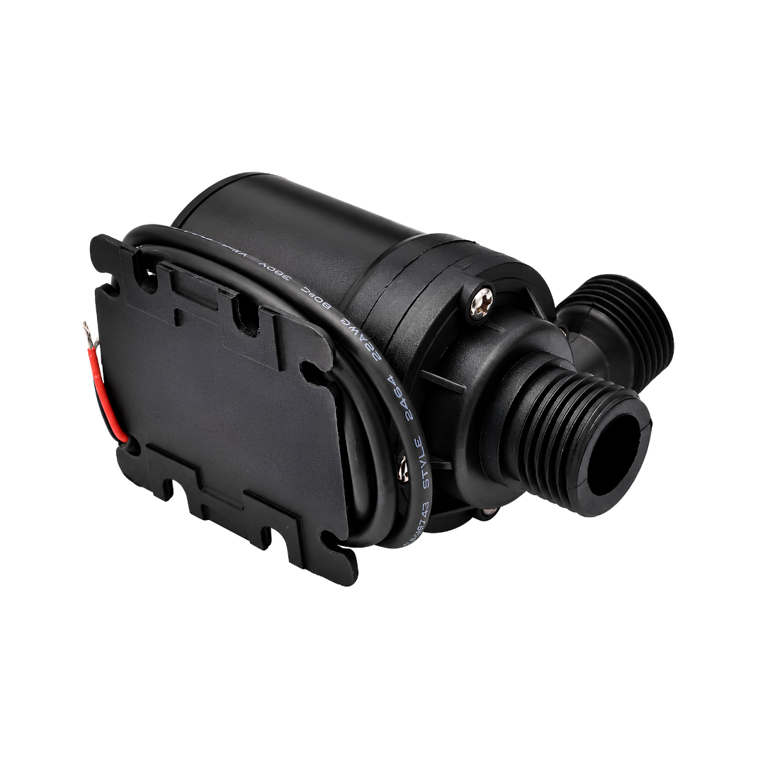 XDC5000 12V DC solar submersible pond pump with 800L/h maximum flow, 5m lift and 27W brushless motor for fountains and water features
