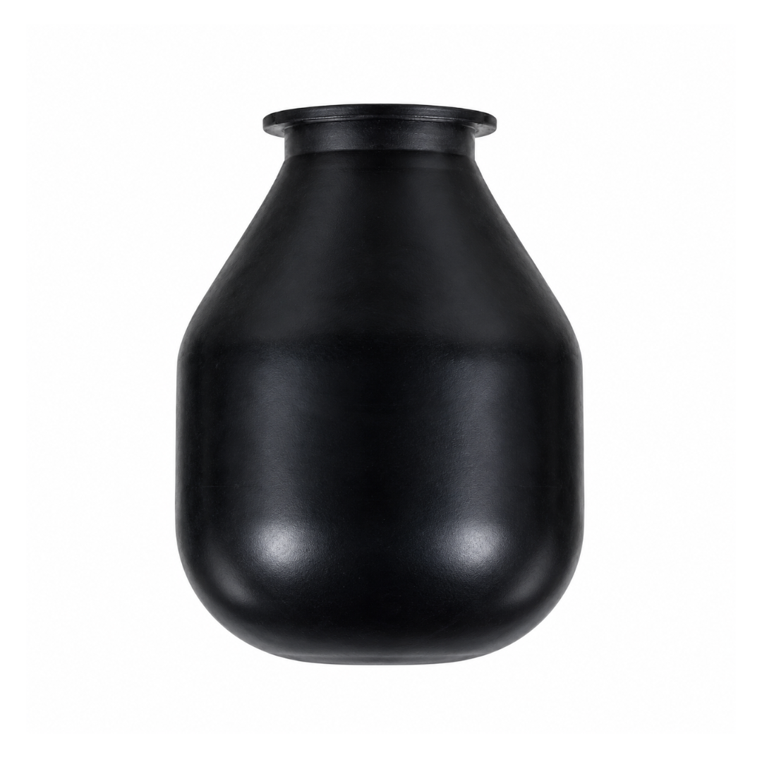 24L Pressure Tank Vessel Membrane Bladder, black rubber replacement membrane for compatible 24-litre water pressure tanks, household pressure booster pumps and water supply systems.