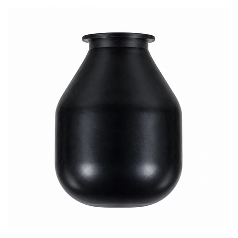 24L Pressure Tank Vessel Membrane Bladder, black rubber replacement membrane for compatible 24-litre water pressure tanks, household pressure booster pumps and water supply systems.