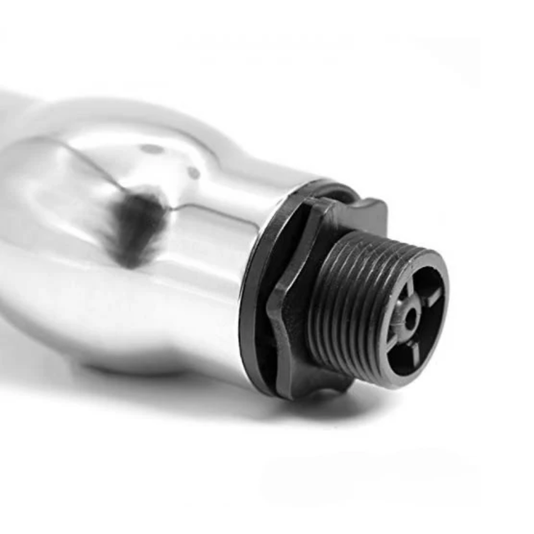 25mm Stainless Steel and Plastic Foam Jet Fountain Nozzle for ponds, garden fountains and decorative water features