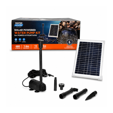 Solar Submersible Pond Pump 680L/H