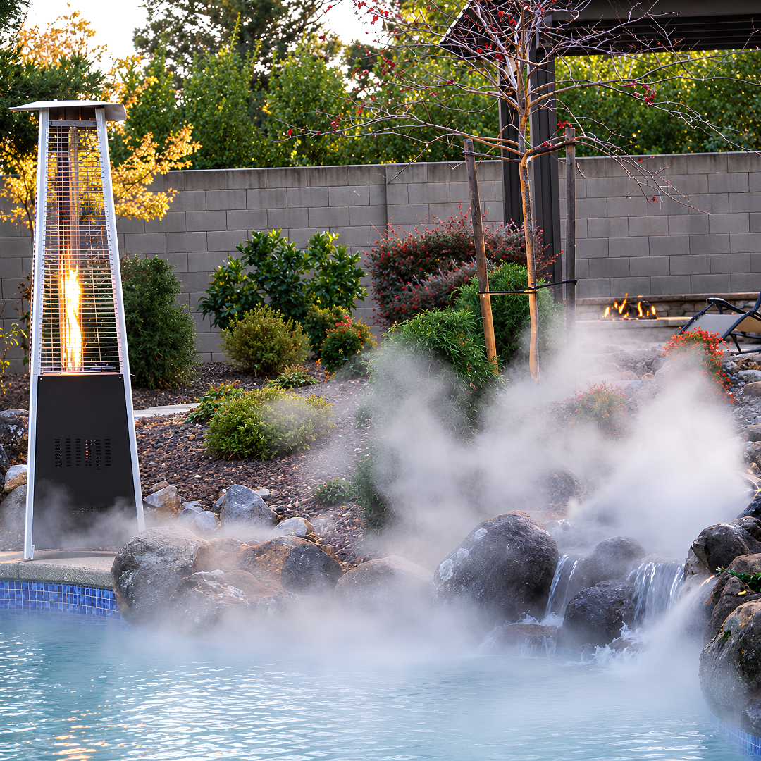 WM90 9 Disc ultrasonic mist maker with 200W power, 10m cable and ceramic discs for ponds, fountains and water features