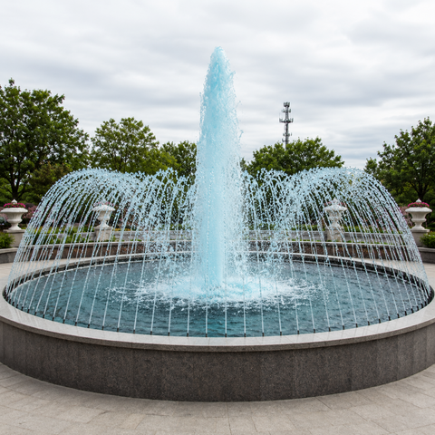 Adjustable Straight Flow Fountain Nozzle for ponds, garden fountains and decorative water features