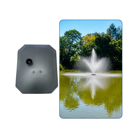 Aerator Floating Fountain – For Residential, Golf Dams, and Park Water Features
