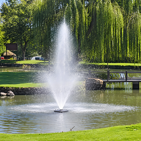 Aerator Floating Fountain – For Residential, Golf Dams, and Park Water Features