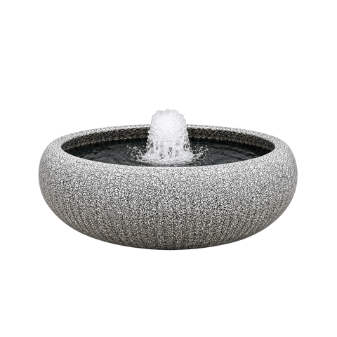 Solar Powered Water Fountain Basin for gardens, patios and outdoor decorative water features