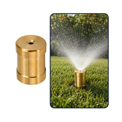 Brass Mister Fountain Nozzles for creating fine mist effects in ponds, fountains and decorative water features