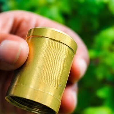 Brass Mister Fountain Nozzles for creating fine mist effects in ponds, fountains and decorative water features