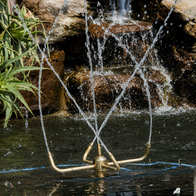 BRASS ROTARY FOUNTAIN NOZZLES