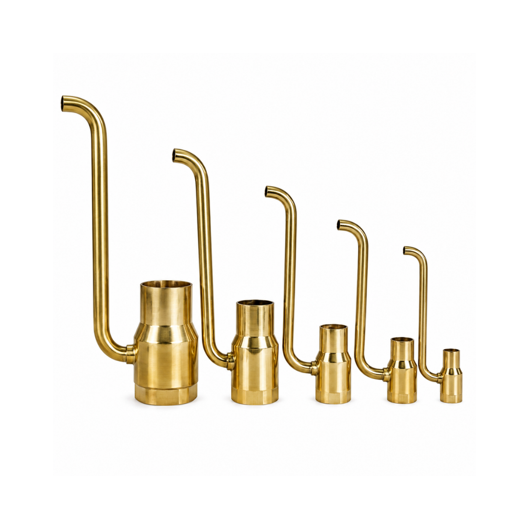 Bubbler Fountain Nozzle for aerated water effects in ponds, garden fountains and decorative water features
