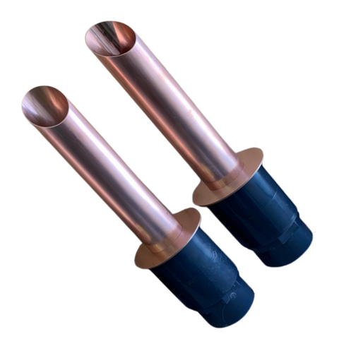 WATERHOUSE Copper wall spout double