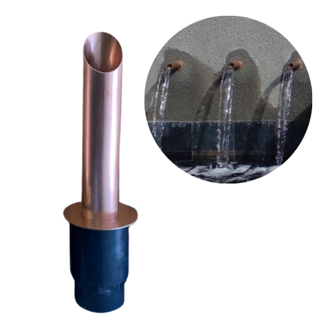 Copper Fountain Wall Spout