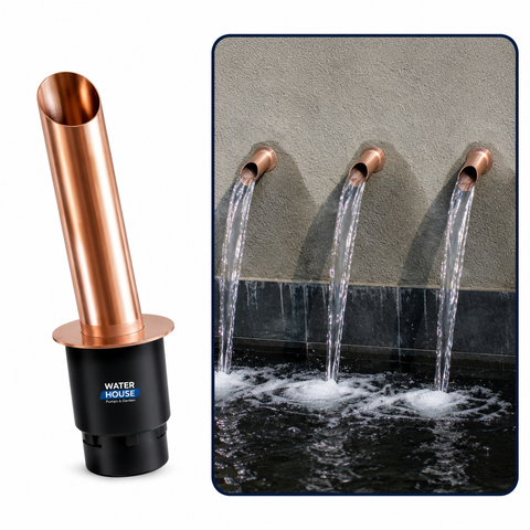 Copper Fountain Wall Spout