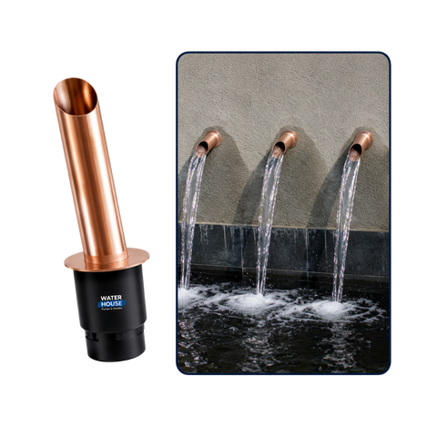 Copper Fountain Wall Spout
