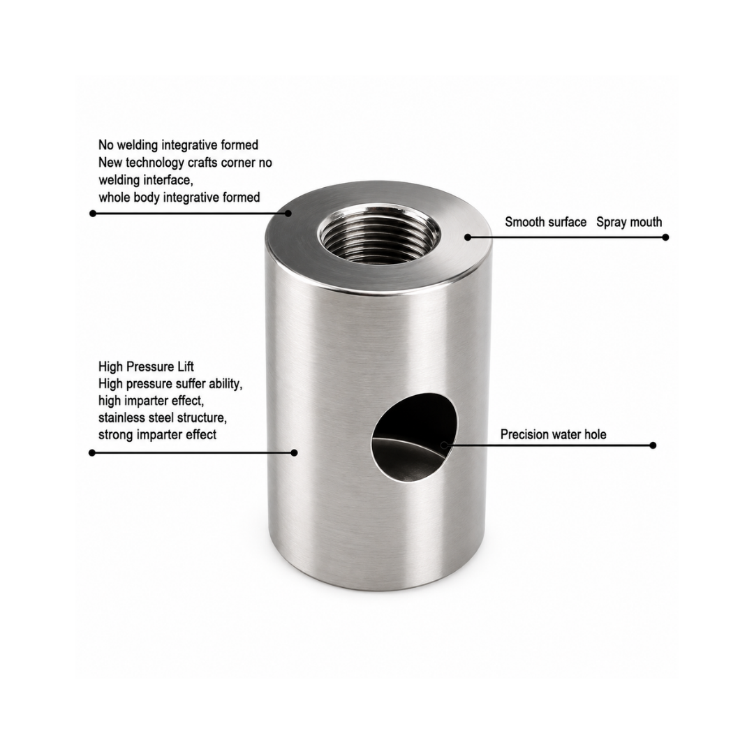 Cup Bubbler Fountain Nozzle for aerated bubbling water effects in ponds, garden fountains and decorative water features