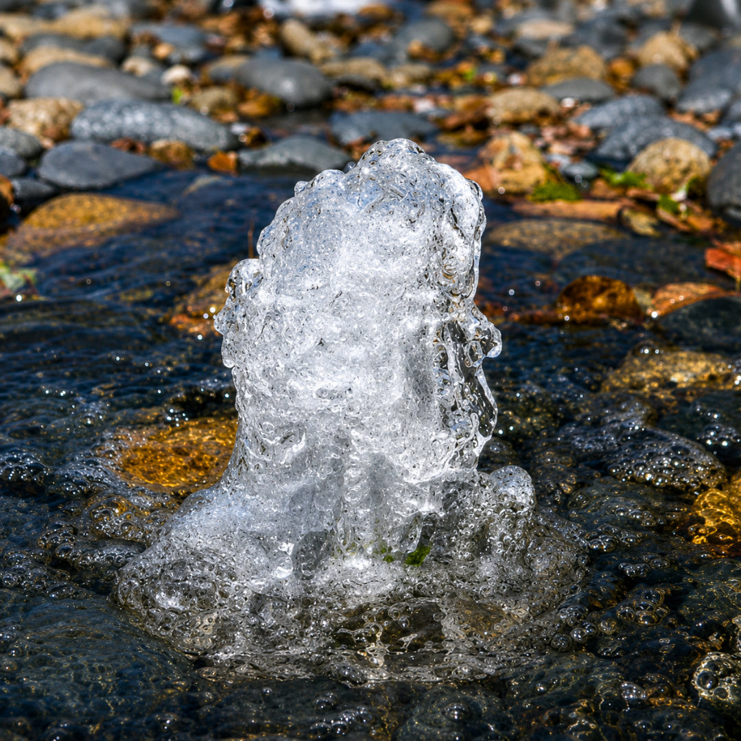 Cup Bubbler Fountain Nozzle for aerated bubbling water effects in ponds, garden fountains and decorative water features