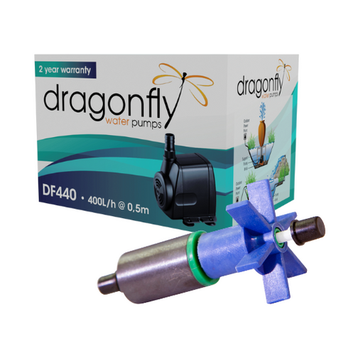 WATERHOUSE DRAGONFLY POND & FOUNTAIN PUMP 500L/H 0.9M MAX HEAD & 3 CORE PLUG
