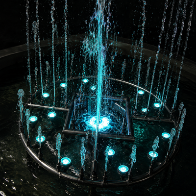 Medium Dancing Water Feature Fountain Nozzle for creating dynamic dancing water displays in ponds, fountains and decorative water features