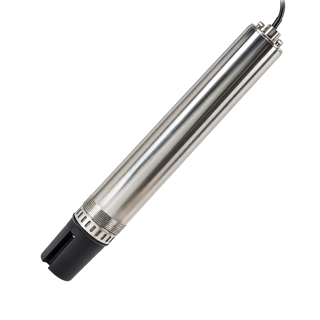 Deep Well Pump 40m Height submersible water pump with 4,500 L/h maximum flow, 230V motor, 20m cable, 25mm outlet and stainless steel motor cover for JoJo tank water supply, household pressure boosting and garden irrigation.