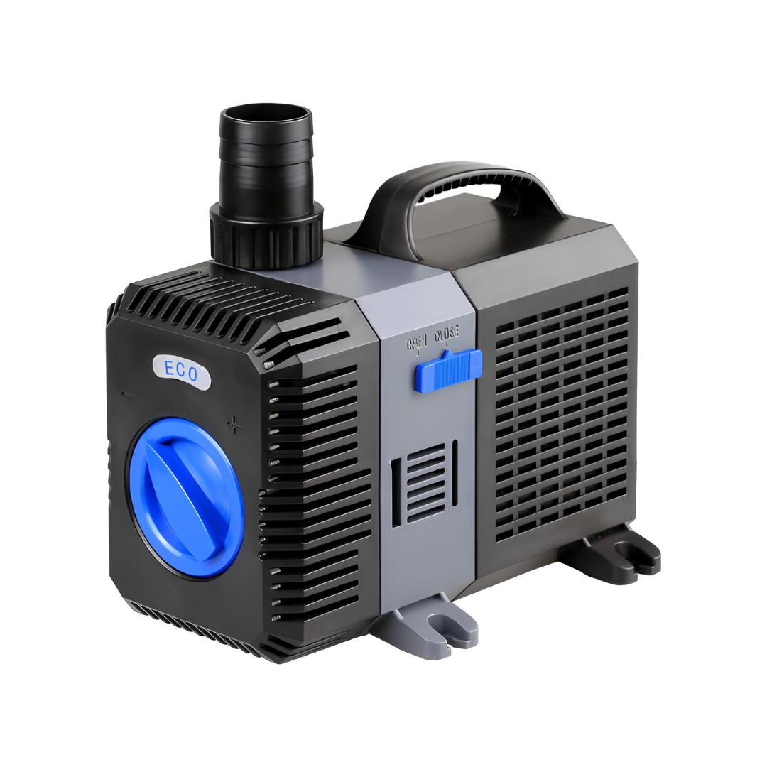 Dragon Fly DF5050/5 100W amphibious pond pump with 8000L/h maximum flow and 5.5m head for koi ponds, fountains and water features