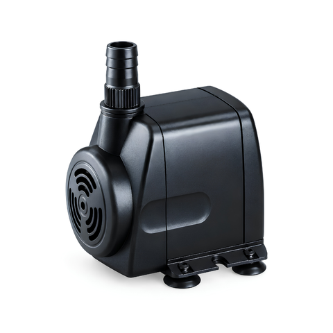 Dragonfly DF880 16W submersible pond and fountain pump with 800L/h maximum flow and 1.3m head for water features, aquariums and small ponds