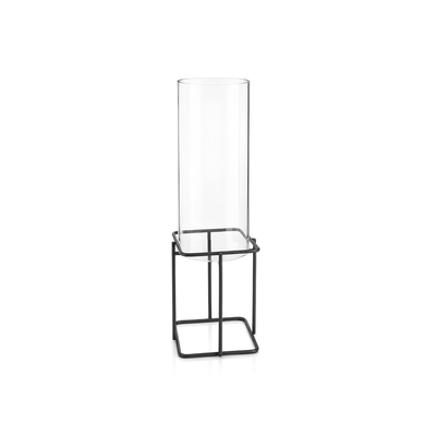 Waterhouse Fish Tower for garden ponds, clear acrylic koi and ornamental fish viewing tower with metal support stand, allowing pond fish to swim above the water surface. Available in 60cm medium and 100cm large sizes.