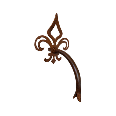 Fleur de Lis Water Spout for wall-mounted garden fountains, ponds and decorative water features