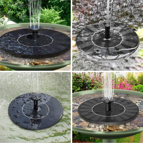 Floating Solar Fountain 7V 1.4W