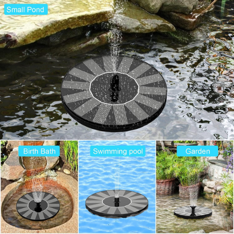 Floating Solar Fountain 7V 1.4W