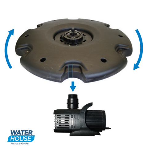 LARGE FLOATING FOUNTAIN