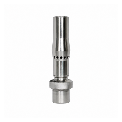Frothy Aerated Fountain Nozzle for creating soft, highly aerated water displays in ponds, garden fountains and decorative water features